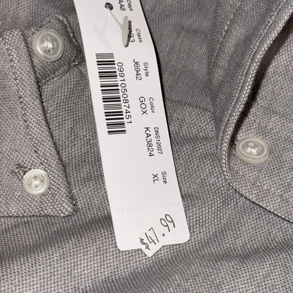 NWT J.CREW Destination Men Long Sleeve Collared Dress Button Down Shirt J6942 - Picture 14 of 16